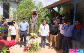 Nicaragüenses conmemoran el 91 aniversario del paso a la inmortalidad del General Augusto C. Sandino