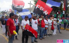 Nicaragüenses conmemoran el 91 aniversario del paso a la inmortalidad del General Augusto C. Sandino
