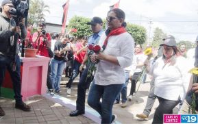 Nicaragüenses conmemoran el 91 aniversario del paso a la inmortalidad del General Augusto C. Sandino