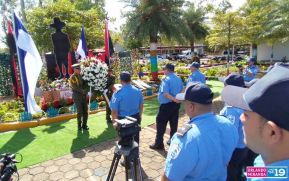 Nicaragüenses conmemoran el 91 aniversario del paso a la inmortalidad del General Augusto C. Sandino