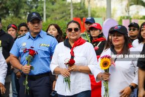 Nicaragüenses conmemoran el 91 aniversario del paso a la inmortalidad del General Augusto C. Sandino