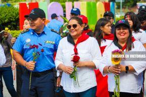 Nicaragüenses conmemoran el 91 aniversario del paso a la inmortalidad del General Augusto C. Sandino
