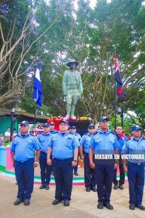 Nicaragüenses conmemoran el 91 aniversario del paso a la inmortalidad del General Augusto C. Sandino