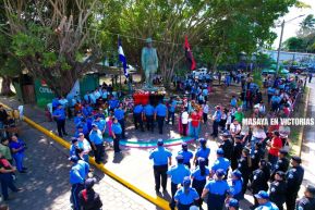 Nicaragüenses conmemoran el 91 aniversario del paso a la inmortalidad del General Augusto C. Sandino