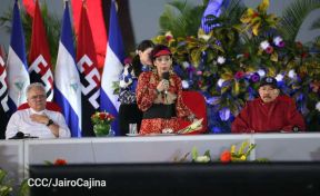 Juramentación del General Julio César Avilés Castillo como Jefe del Ejército de Nicaragua