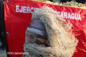 Juramentación del General Julio César Avilés Castillo como Jefe del Ejército de Nicaragua