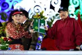 Juramentación del General Julio César Avilés Castillo como Jefe del Ejército de Nicaragua