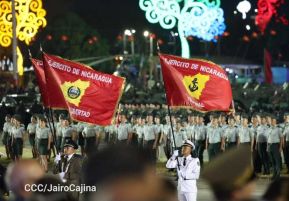 Juramentación del General Julio César Avilés Castillo como Jefe del Ejército de Nicaragua