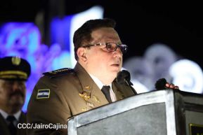 Juramentación del General Julio César Avilés Castillo como Jefe del Ejército de Nicaragua