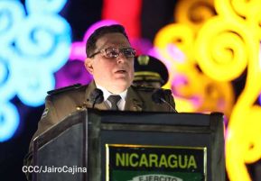 Juramentación del General Julio César Avilés Castillo como Jefe del Ejército de Nicaragua