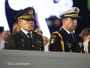 Juramentación del General Julio César Avilés Castillo como Jefe del Ejército de Nicaragua