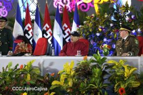Juramentación del General Julio César Avilés Castillo como Jefe del Ejército de Nicaragua