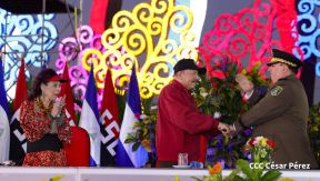 Juramentación del General Julio César Avilés Castillo como Jefe del Ejército de Nicaragua