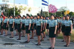 Juramentación del General Julio César Avilés Castillo como Jefe del Ejército de Nicaragua