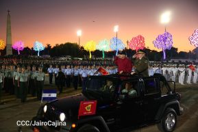 Juramentación del General Julio César Avilés Castillo como Jefe del Ejército de Nicaragua