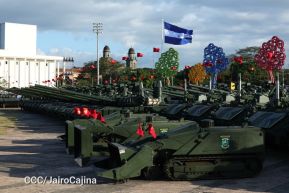 Juramentación del General Julio César Avilés Castillo como Jefe del Ejército de Nicaragua
