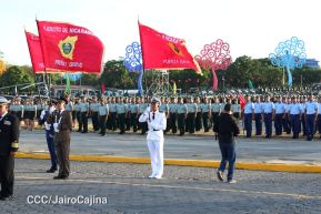 Juramentación del General Julio César Avilés Castillo como Jefe del Ejército de Nicaragua