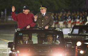 Juramentación del General Julio César Avilés Castillo como Jefe del Ejército de Nicaragua