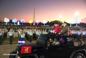 Juramentación del General Julio César Avilés Castillo como Jefe del Ejército de Nicaragua