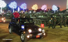 Juramentación del General Julio César Avilés Castillo como Jefe del Ejército de Nicaragua