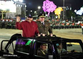 Juramentación del General Julio César Avilés Castillo como Jefe del Ejército de Nicaragua
