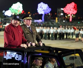 Juramentación del General Julio César Avilés Castillo como Jefe del Ejército de Nicaragua