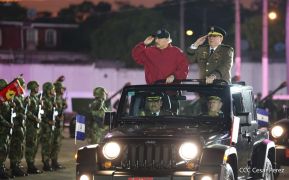 Juramentación del General Julio César Avilés Castillo como Jefe del Ejército de Nicaragua