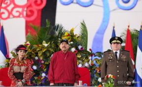 Juramentación del General Julio César Avilés Castillo como Jefe del Ejército de Nicaragua