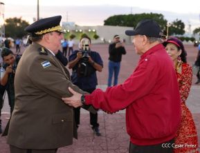 Juramentación del General Julio César Avilés Castillo como Jefe del Ejército de Nicaragua