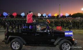 Juramentación del General Julio César Avilés Castillo como Jefe del Ejército de Nicaragua