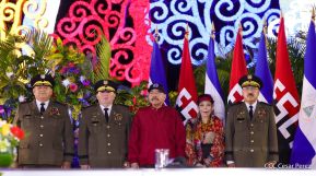Juramentación del General Julio César Avilés Castillo como Jefe del Ejército de Nicaragua