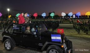 Juramentación del General Julio César Avilés Castillo como Jefe del Ejército de Nicaragua