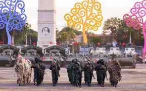Juramentación del General Julio César Avilés Castillo como Jefe del Ejército de Nicaragua