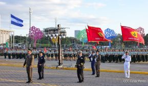 Juramentación del General Julio César Avilés Castillo como Jefe del Ejército de Nicaragua
