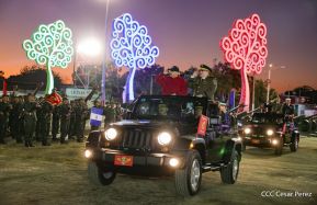 Juramentación del General Julio César Avilés Castillo como Jefe del Ejército de Nicaragua