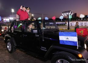 Juramentación del General Julio César Avilés Castillo como Jefe del Ejército de Nicaragua