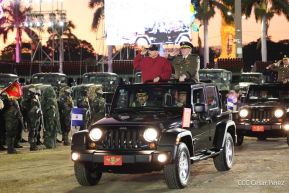 Juramentación del General Julio César Avilés Castillo como Jefe del Ejército de Nicaragua