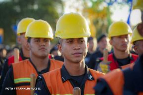 Acto de Juramentación del Primer Comisionado Francisco Díaz y Policías Voluntarios de Managua