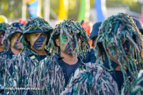Acto de Juramentación del Primer Comisionado Francisco Díaz y Policías Voluntarios de Managua