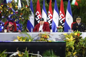 Acto de Juramentación del Primer Comisionado Francisco Díaz y Policías Voluntarios de Managua