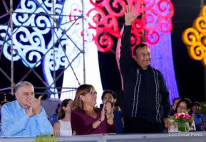 Acto de Juramentación del Primer Comisionado Francisco Díaz y Policías Voluntarios de Managua