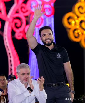 Acto de Juramentación del Primer Comisionado Francisco Díaz y Policías Voluntarios de Managua