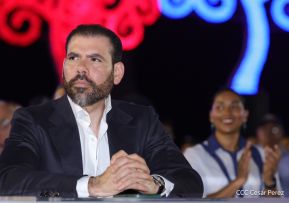 Acto de Juramentación del Primer Comisionado Francisco Díaz y Policías Voluntarios de Managua