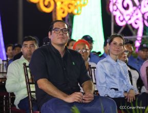 Acto de Juramentación del Primer Comisionado Francisco Díaz y Policías Voluntarios de Managua