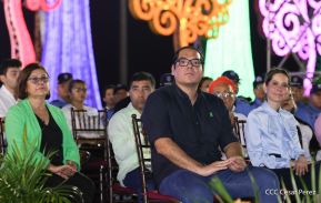 Acto de Juramentación del Primer Comisionado Francisco Díaz y Policías Voluntarios de Managua