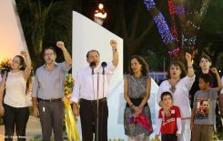 Daniel y Rosario conmemoran 78 Aniversario del Natalicio Comandante Carlos Fonseca