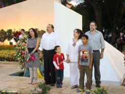 Daniel y Rosario conmemoran 78 Aniversario del Natalicio Comandante Carlos Fonseca