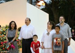 Daniel y Rosario conmemoran 78 Aniversario del Natalicio Comandante Carlos Fonseca