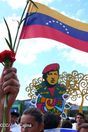 Nicaragüenses homenajean al Comandante Eterno Hugo Chávez a 12 años de su tránsito a la inmortalidad