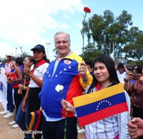 Nicaragüenses homenajean al Comandante Eterno Hugo Chávez a 12 años de su tránsito a la inmortalidad